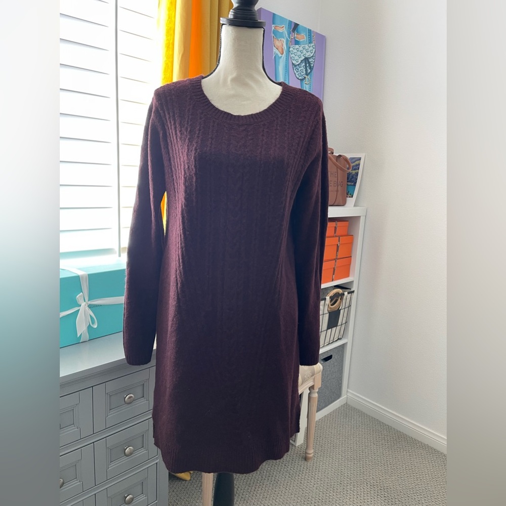 Max Studio sweater dress.